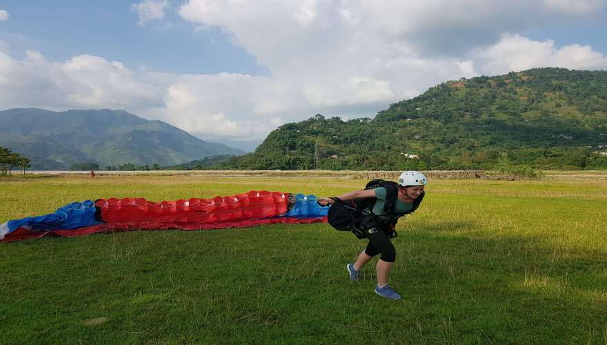 Paragliding Beginners Course the babu adventures nepal