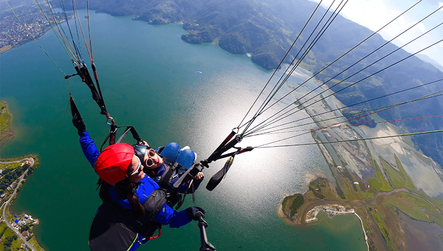 Tandem Flight in Pokhara