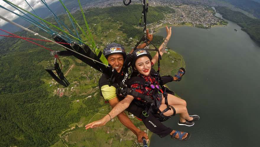 Tandem Flight in Pokhara