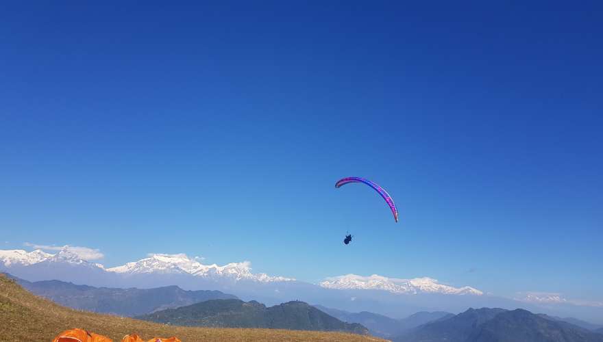 parapente, babu adventure, nepal