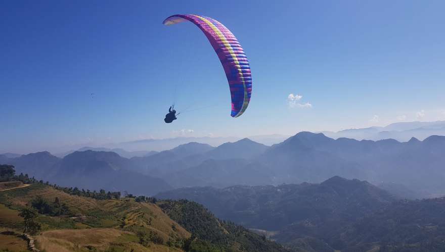 stage thermique, babu adventures, nepal parapente