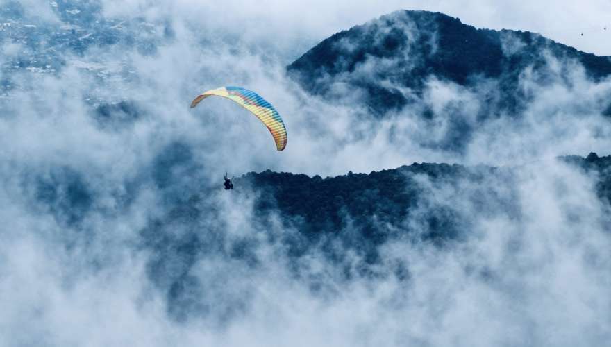 Tandem Flight in Kathmandu