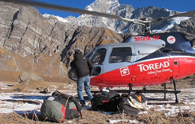 helicopter babu adventures fly nepal